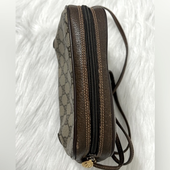 Gucci Brown and Cream Crossbody Bag - Picture 7 of 16